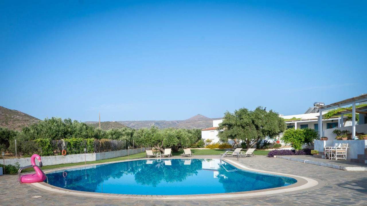 Aeolus Pool Apts Palekastro Exterior foto